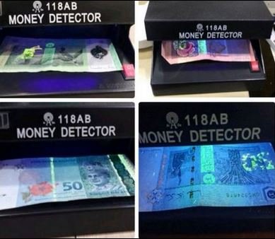 Money Detector / Bank Note Detector / UV Money Detector 7748492 - Image 3