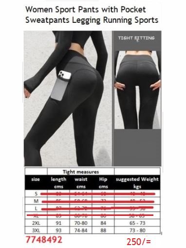 Ladies High Waist Leggings Tight Gym Running Fitness Ladies Sport Pants 7748492
