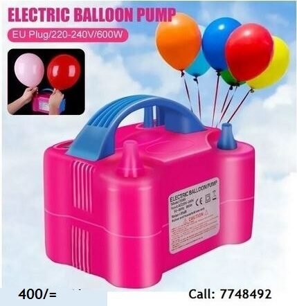 Electric Balloon Pump 600W Dual Nozzle Electric Balloon Blower / 7748492