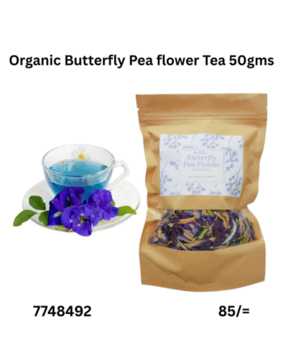 Organic Butterfly Pea Flower Tea 50gms / Nan Reethi Maa / Nanreethi maa 7748492