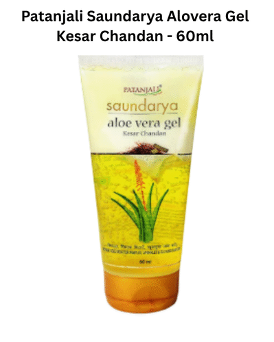 Pre-Order / Patanjali Saundarya Alovera Gel Kesar Chandan - 60ml