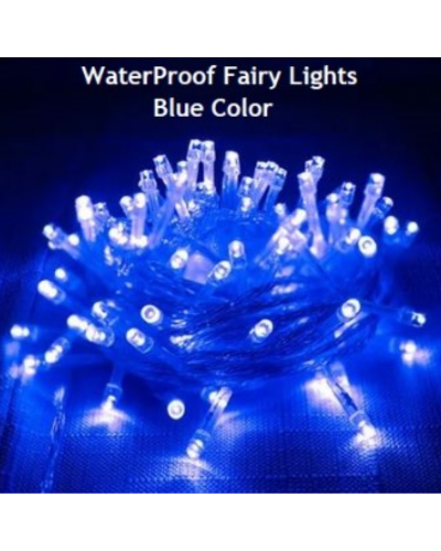 LED Fairy Lights 100pcs 30ft Long Bokifathi dj, Party, Wedding BLUE / 7748492 - Image 3